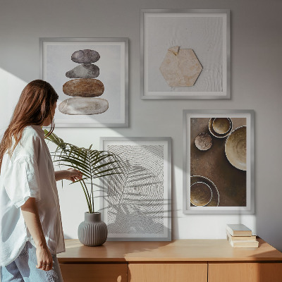 Galleria a parete Le texture nell'arte moderna