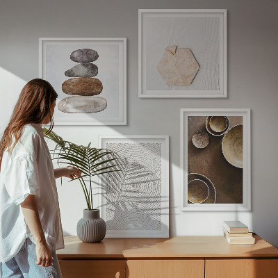 Galleria a parete Le texture nell'arte moderna