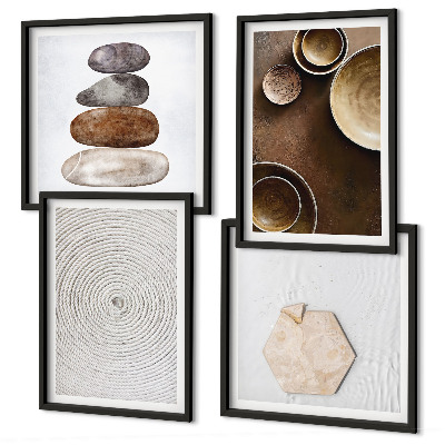 Galleria a parete Le texture nell'arte moderna