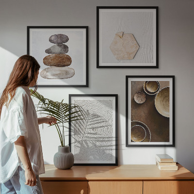 Galleria a parete Le texture nell'arte moderna