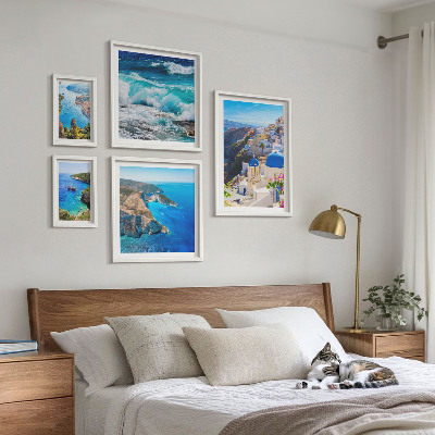 Set di quadri incorniciati Paesaggio del Mar Egeo