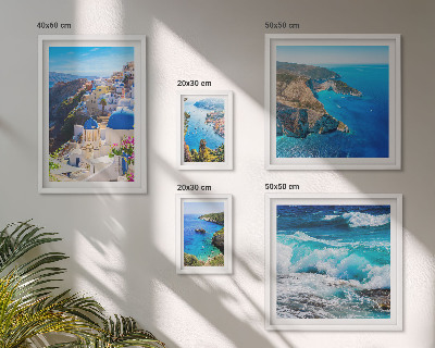 Set di quadri incorniciati Paesaggio del Mar Egeo