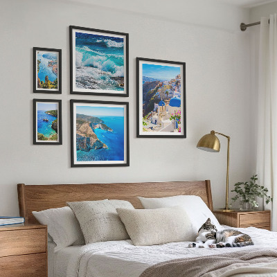 Set di quadri incorniciati Paesaggio del Mar Egeo