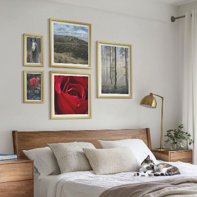 Polittico con cornice Fiori naturali in diversi stili