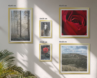 Polittico con cornice Fiori naturali in diversi stili