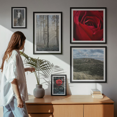 Polittico con cornice Fiori naturali in diversi stili