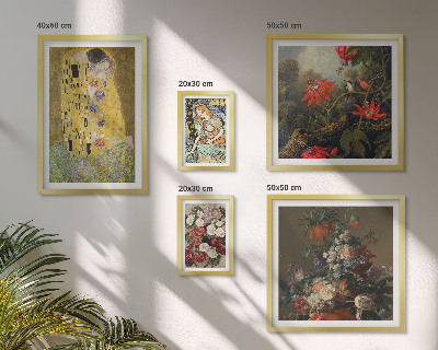 Polittico con cornice Composizioni artistiche floreali