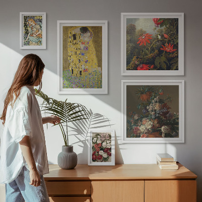 Polittico con cornice Composizioni artistiche floreali
