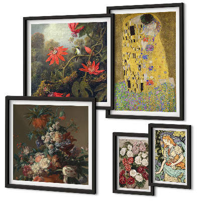 Polittico con cornice Composizioni artistiche floreali