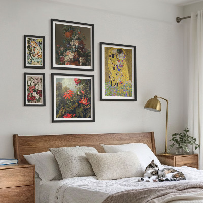 Polittico con cornice Composizioni artistiche floreali