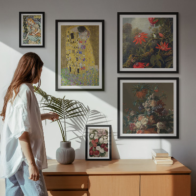 Polittico con cornice Composizioni artistiche floreali