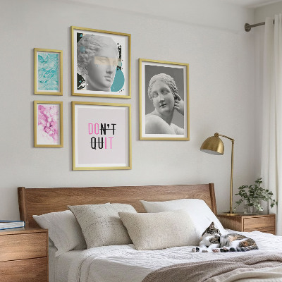 Set di quadri incorniciati Eleganti decorazioni classiche moderne