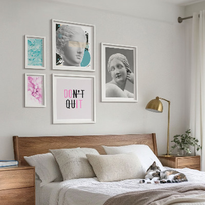 Set di quadri incorniciati Eleganti decorazioni classiche moderne