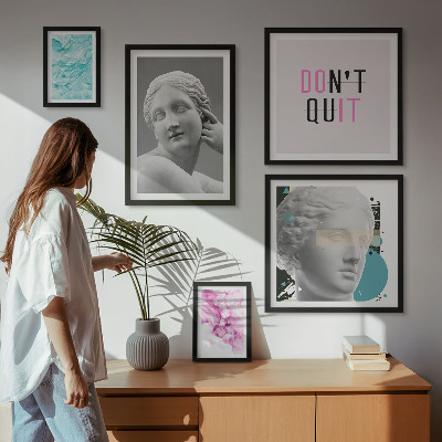 Set di quadri incorniciati Eleganti decorazioni classiche moderne