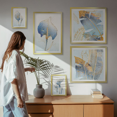 Set di quadri incorniciati Fiori eleganti e natura delicata