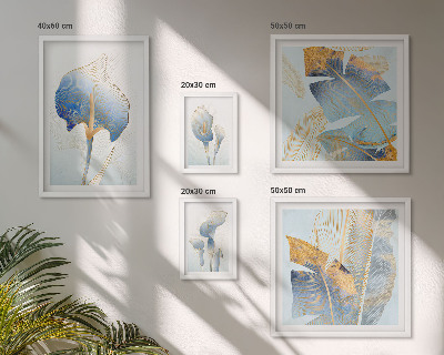 Set di quadri incorniciati Fiori eleganti e natura delicata