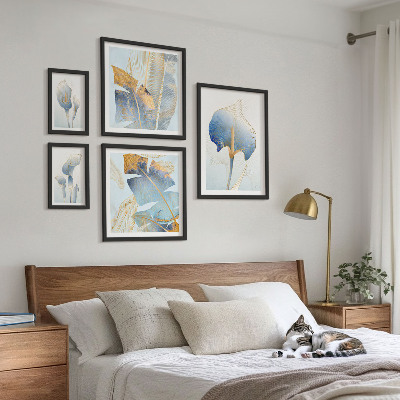 Set di quadri incorniciati Fiori eleganti e natura delicata