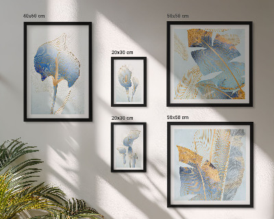 Set di quadri incorniciati Fiori eleganti e natura delicata