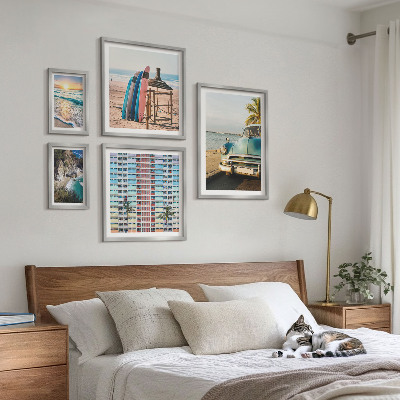 Polittico con cornice Paesaggi marini eleganti