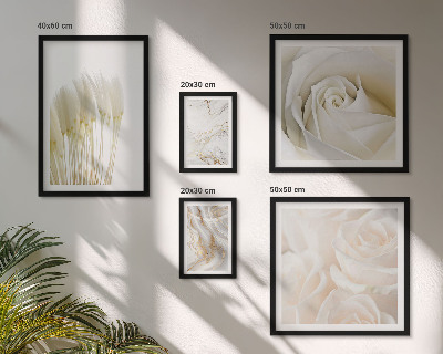 Set di quadri incorniciati Dettagli in marmo rosa bianco