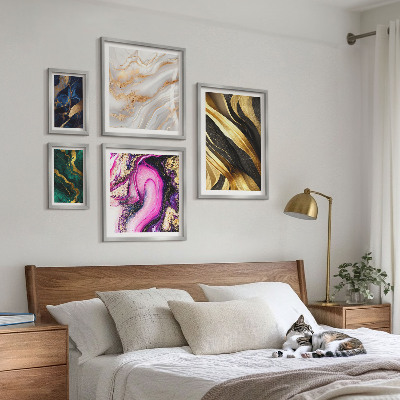 Polittico con cornice Modelli astratti moderni
