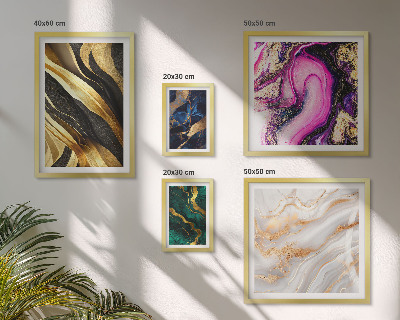 Polittico con cornice Modelli astratti moderni
