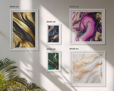 Polittico con cornice Modelli astratti moderni