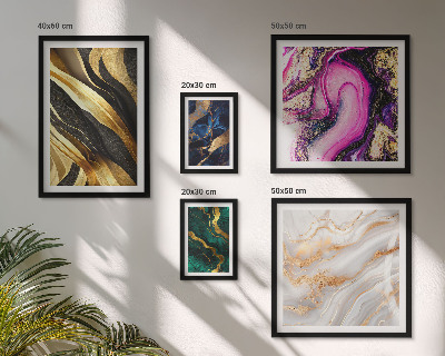 Polittico con cornice Modelli astratti moderni