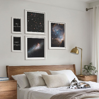 Set di quadri incorniciati Ispirazioni cosmiche e motivazione