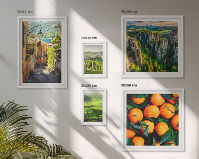 Set di 5 quadri Incantevoli paesaggi rurali