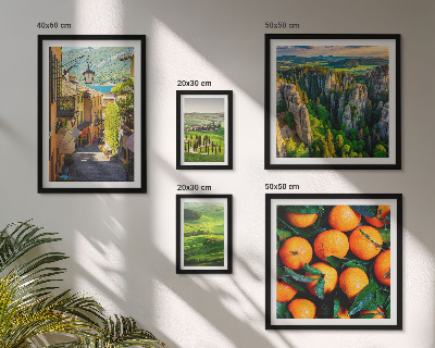 Set di 5 quadri Incantevoli paesaggi rurali