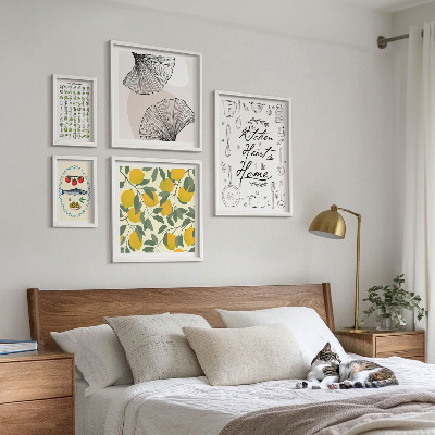 Set di 5 quadri Idee per cucine eleganti