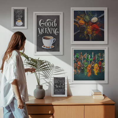 Set di quadri incorniciati Idee per gli amanti del caffè