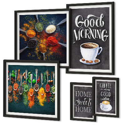 Set di quadri incorniciati Idee per gli amanti del caffè
