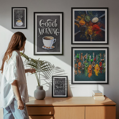Set di quadri incorniciati Idee per gli amanti del caffè