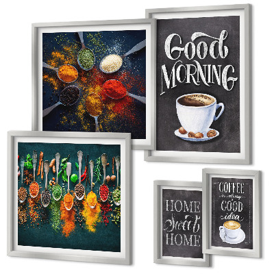 Set di quadri incorniciati Idee per gli amanti del caffè