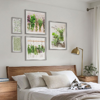 Set di quadri incorniciati Idee per decorazioni a base di erbe aromatiche