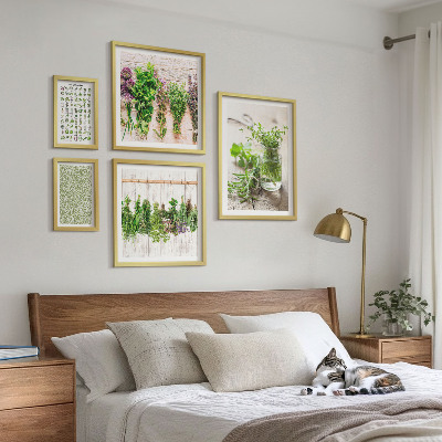 Set di quadri incorniciati Idee per decorazioni a base di erbe aromatiche