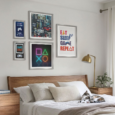 Polittico con cornice Eleganti decorazioni per giocatori