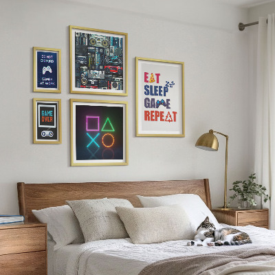 Polittico con cornice Eleganti decorazioni per giocatori