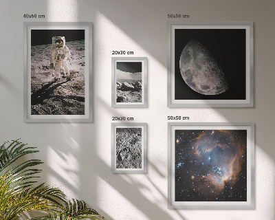 Set di 5 quadri Scoperte e segreti cosmici