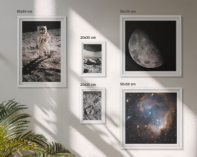 Set di 5 quadri Scoperte e segreti cosmici