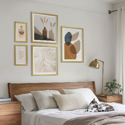 Set di quadri incorniciati Decorazioni floreali in stile boho