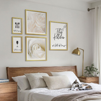 Set di quadri incorniciati Elegante decorazione vegetale per la cucina