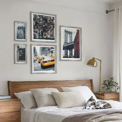 Set di 5 quadri con incantevoli scorci di New York