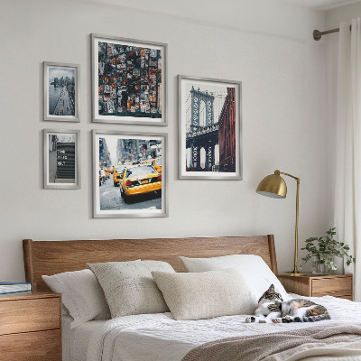 Set di 5 quadri Incantevoli scorci di New York