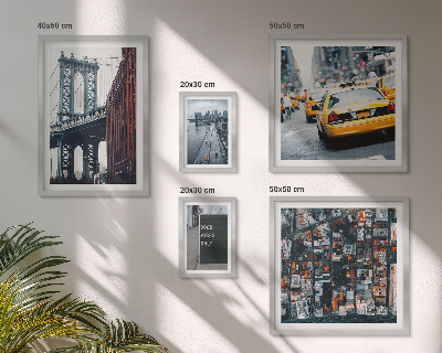 Set di 5 quadri Incantevoli scorci di New York