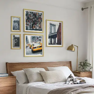 Set di 5 quadri con incantevoli scorci di New York