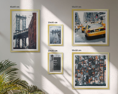Set di 5 quadri Incantevoli scorci di New York