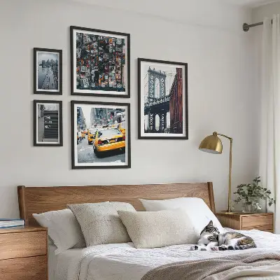 Set di 5 quadri con incantevoli scorci di New York